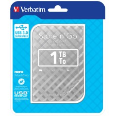 Verbatim Store 'n' Go 1TB Portable Hard Drive - USB 3.0 – Fast, Reliable Storage for All Your Needs!
